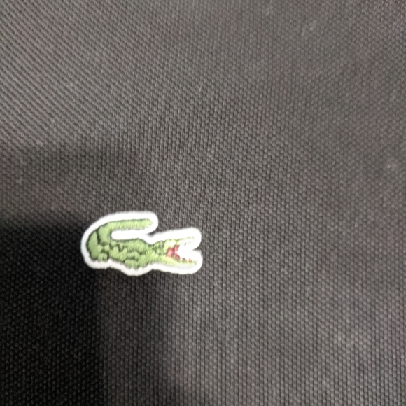 Lacoste black polo shirt size XL - Picture 4 of 5